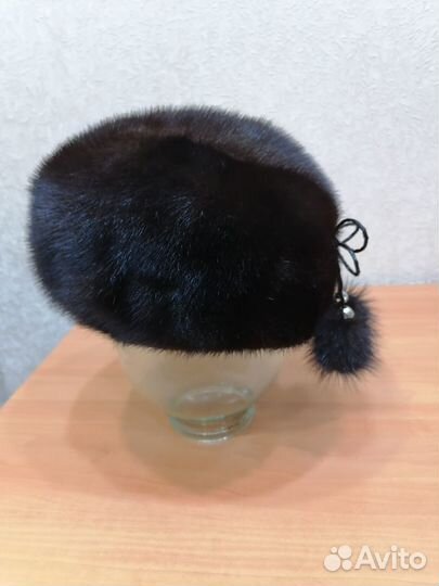Шапка норковая женская новая