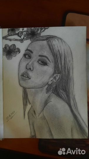 Портреты.Эскизы для тату, и другие работы