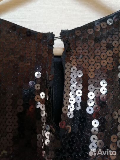 Платье с паетками Sinequanone