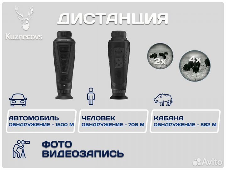 Тепловизионный монокуляр Arkon OVis II SM 15 – нов