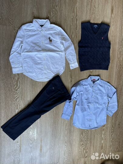 Костюм Boss,Рубашки Ralph,джинсы