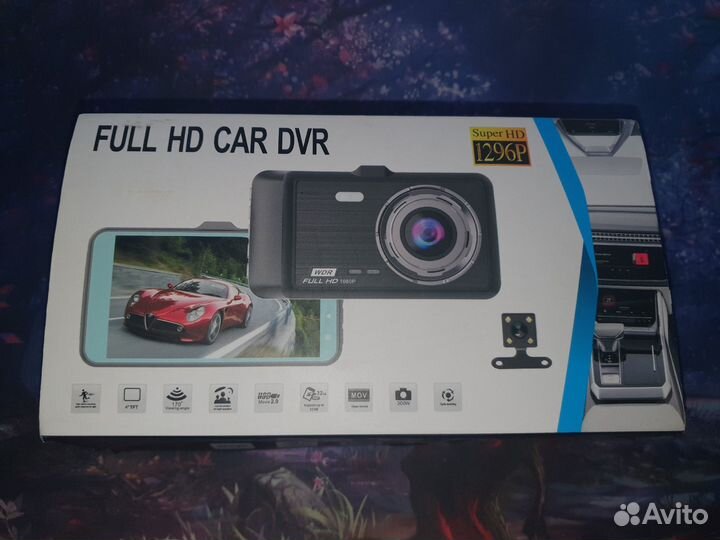 Видеорегистратор full hd car dvr