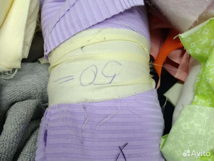 Куски ткани - лапша, рибана, кашкорсе