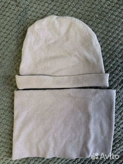 Шапка +снуд