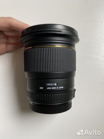 Широкоугольный объектив Sigma AF 20mm f1.8