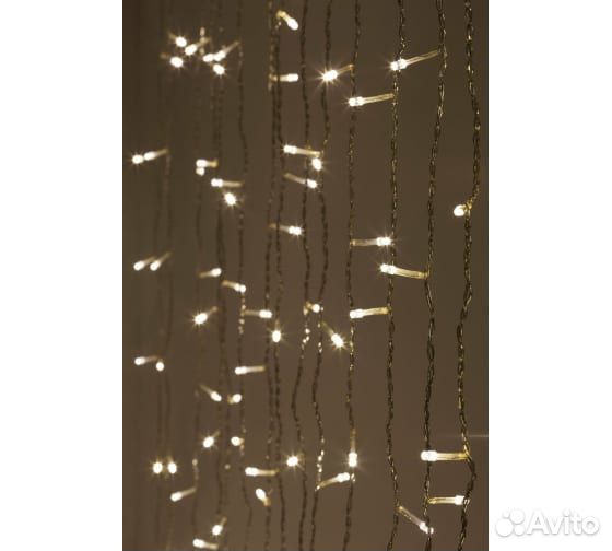 Светодиодная новогодняя гирлянда эра Занавес 8 реж