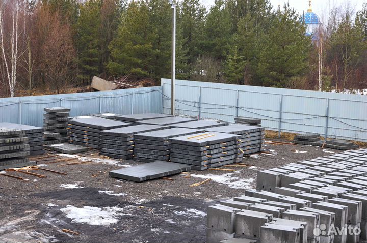 Бетонные блоки. Фундаментные блоки