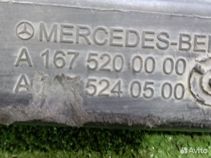 Защита переднего бампера Mercedes