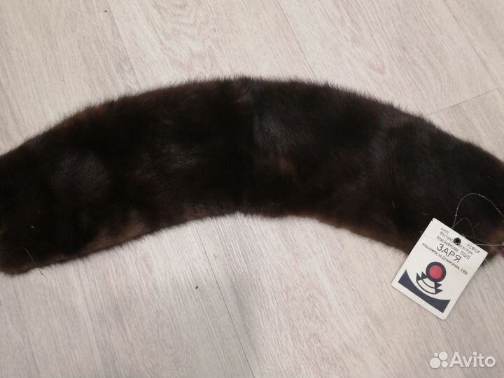 Меховой воротник СССР норка новый