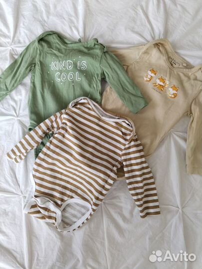 Одежда для новорожденных на мальчика пакетом 62
