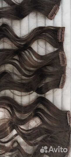 Накладные пряди на заколках