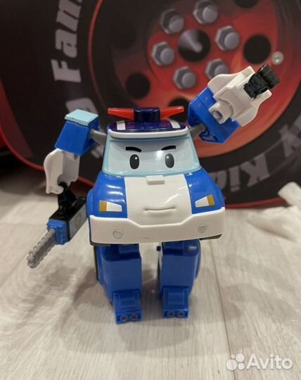 Поли робокар трансформер