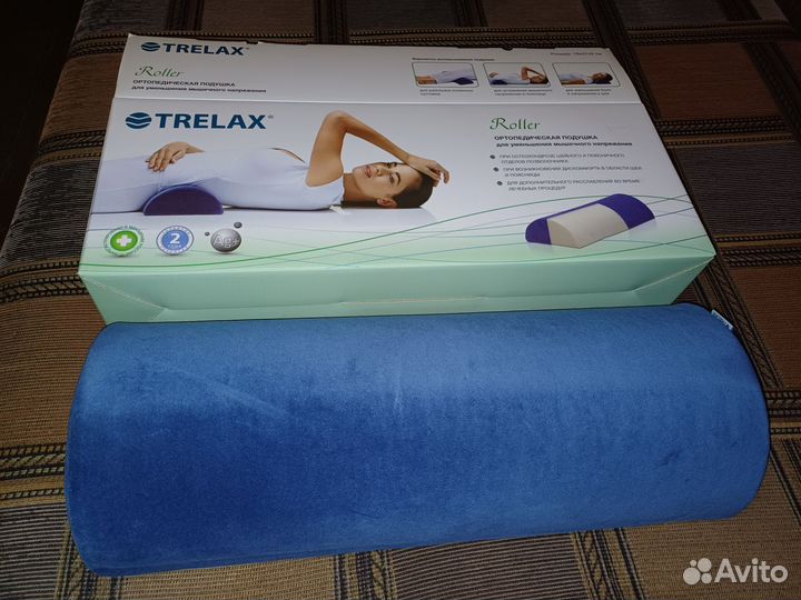 Ортопедическая подушка trelax roller