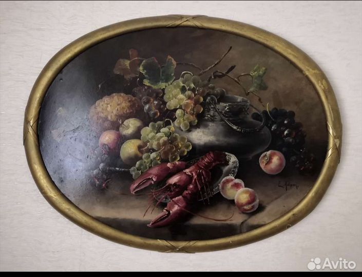 Натюрморт. Emil Adam (1843-1924), Германия. масло