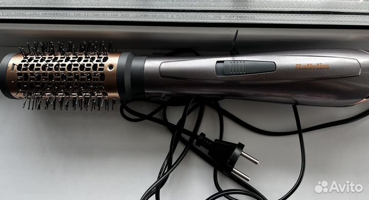 Babyliss as136e grey and beige фен щетка