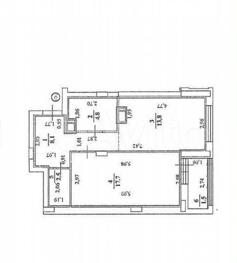 1-к. квартира, 46,9 м², 7/10 эт.