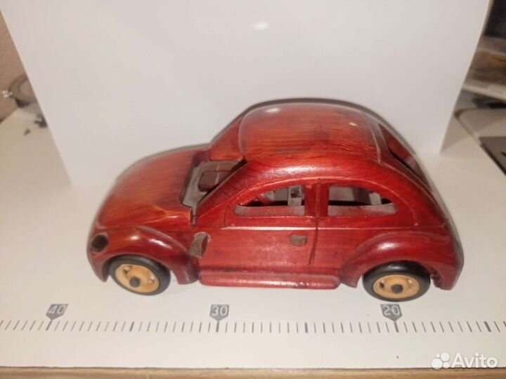 Авто из дерева ручная работа