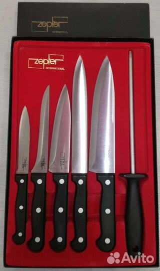 Набор кухонных ножей zepter (цептер)