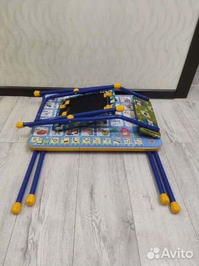 Развивающий складной стол и стул для дошкольника