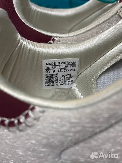 Adidas samba Wales Bonner Pony Total оригинал