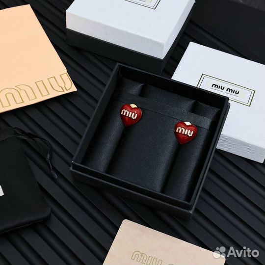 Серьги Miu Miu