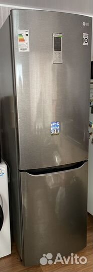 Холодильник LG GA-B379slul, графитовый