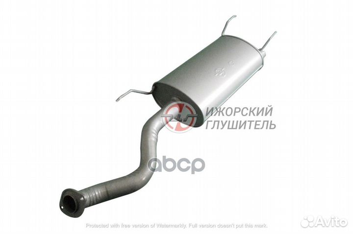 Резонатор (средняя часть) Toyota Land Cruiser 1