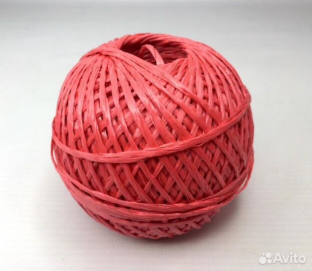 Шпагат полипропиленовый красный 150 м