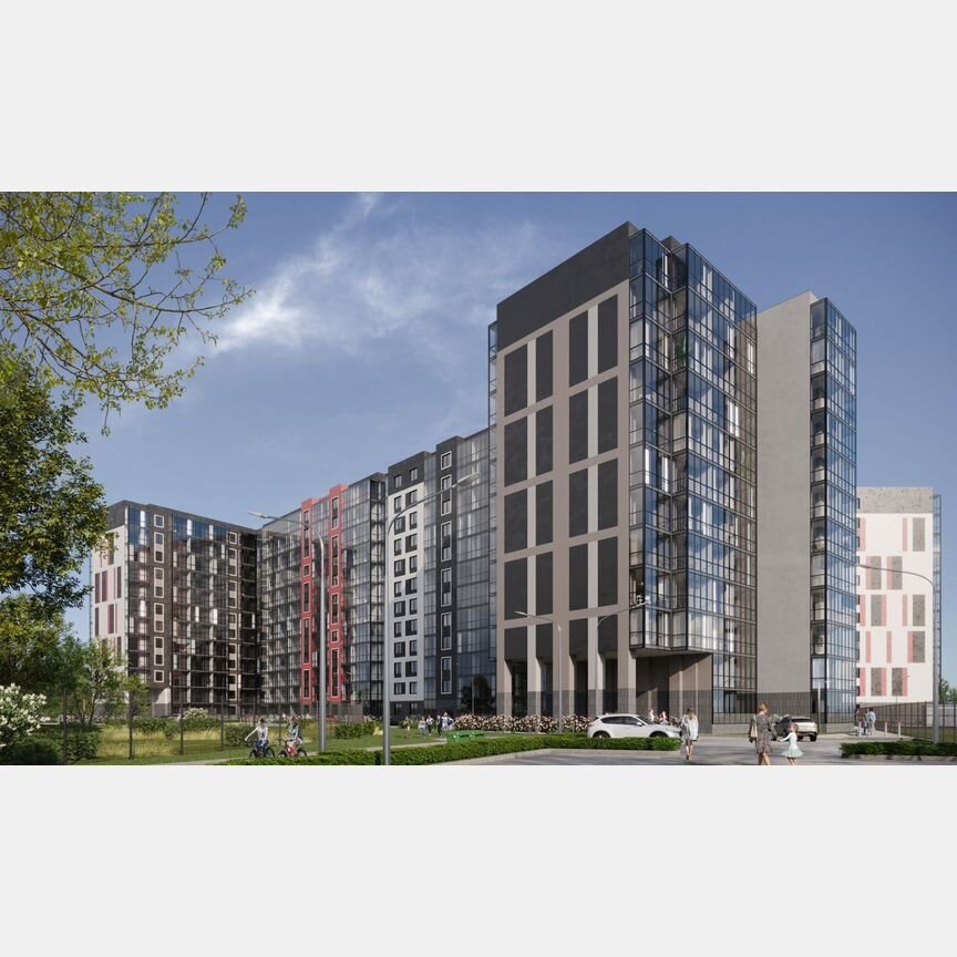 1-к. квартира, 33,9 м², 10/12 эт.