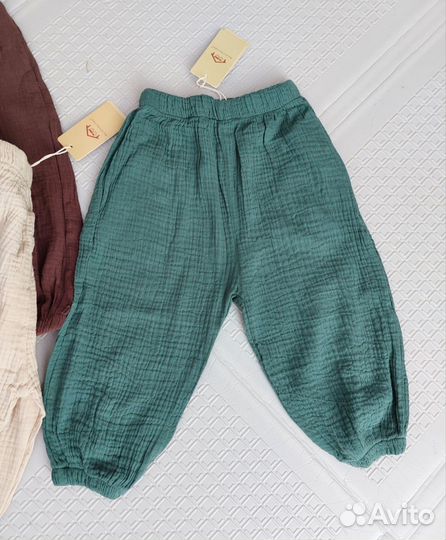 Штанишки детские муслин