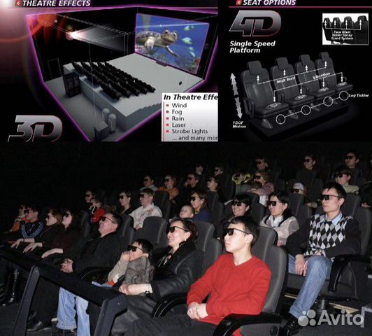 Проффесиональный 4D кинотеатр от Kraftwerk living