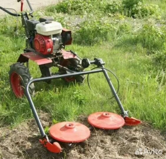 Роторная косилка на мотоблок