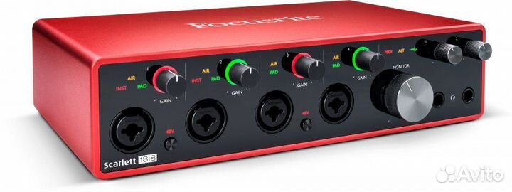 Звуковая карта Focusrite Scarlett 18i8 3rd Gen