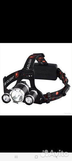 Налобный фонарь торг