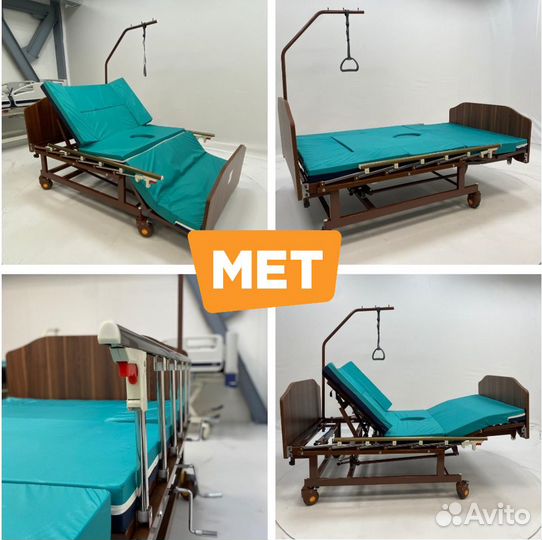 Функц.кровать мet Remeks c переворотом и туалетом