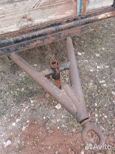 Прицеп одноосный самодельный