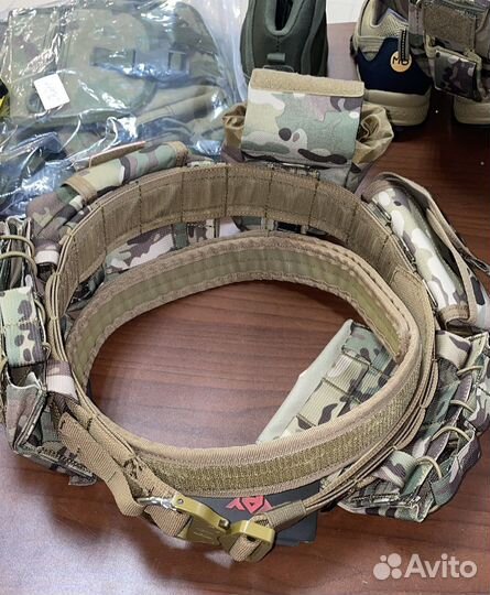 Пояс разгрузочный тактический с подсумками