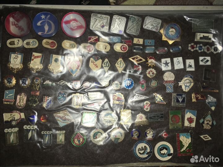 Значки СССР спортивные