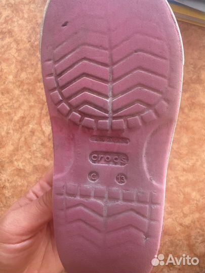 Сандалии crocs c13 для девочки