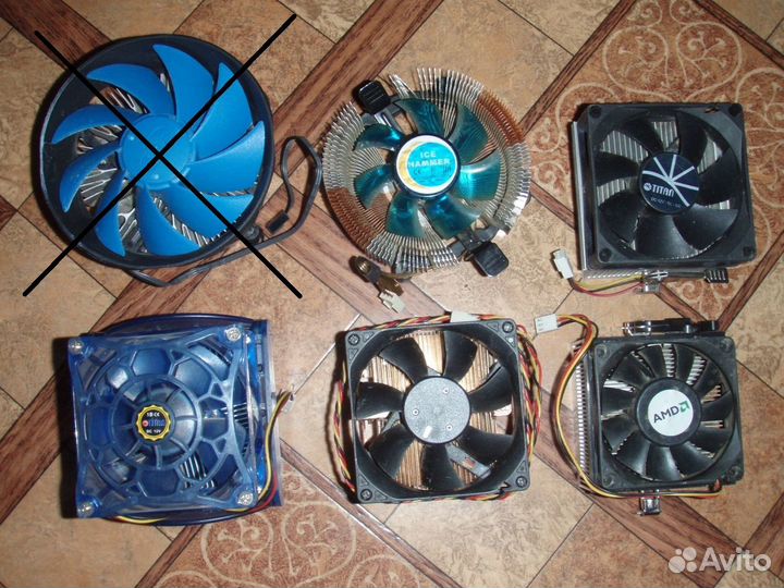 Кулер процессорный и корпусный