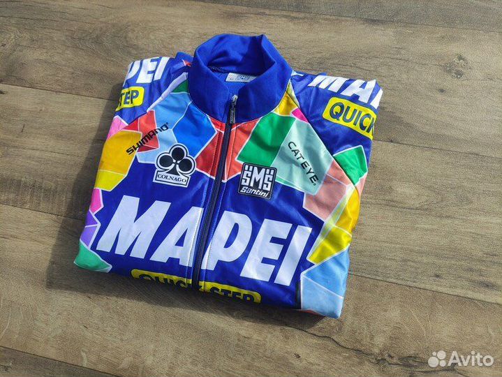 Вело куртка Mapei Santini 2002 р. XL