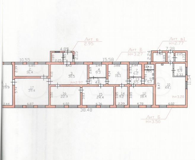 Свободного назначения, 278.6 м²