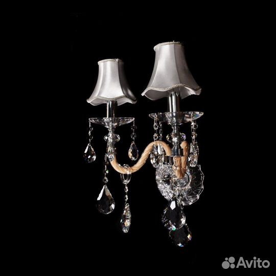 Бра настенный классика 2 лампы Китай Е14