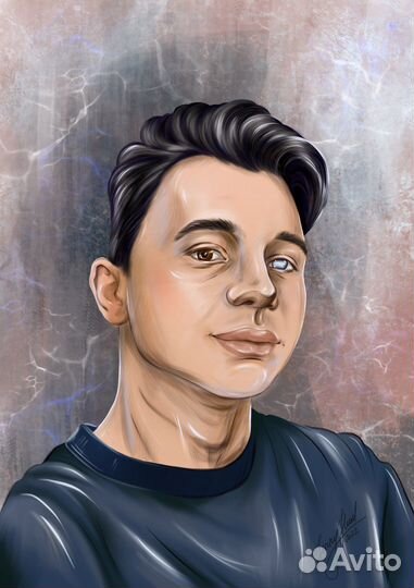 Цифровой портрет/ Иллюстрация /Создание персонажей