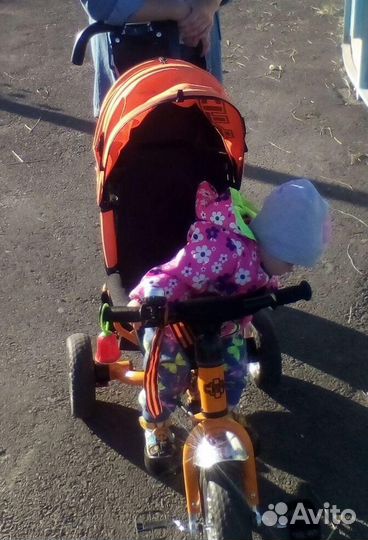 Детский трехколесный велосипед
