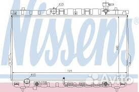 Радиатор охлаждения Hyundai Santa fe