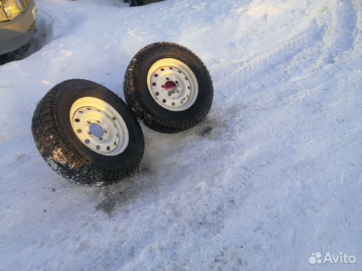 Зимние колеса r16 на УАЗ