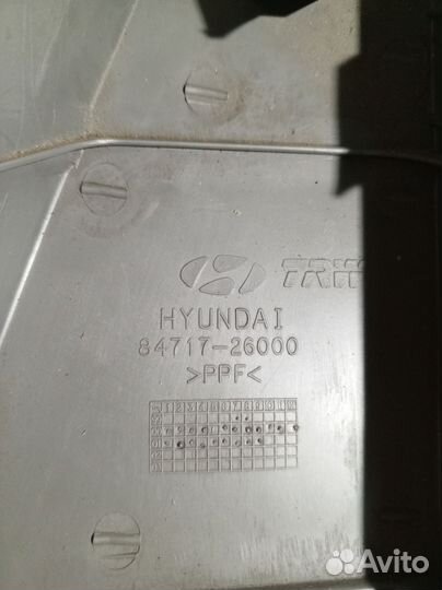 Накладка торпедо Hyundai Santa Fe