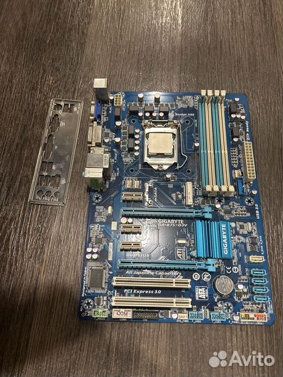 Материнская плата lga 1155 + celeron g530
