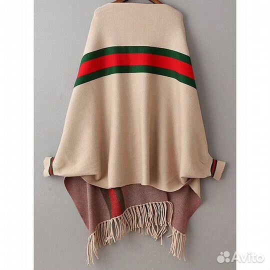 Кардиган onesize пончо